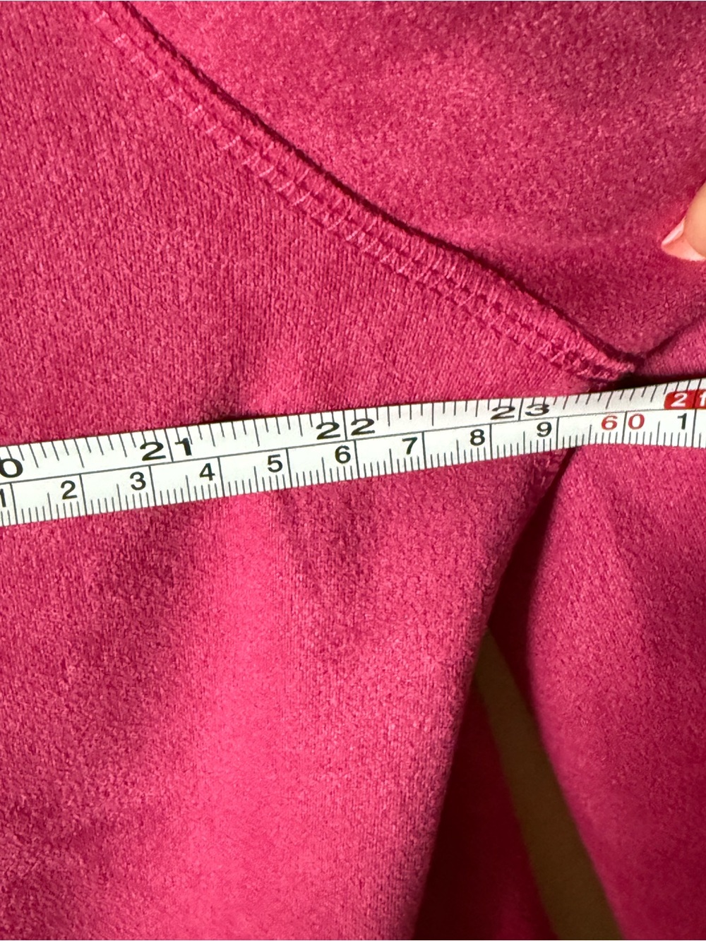 Solitaire Magenta Faux Suede Open Front Cardigan Duster - Size XL - NWT - Picture 5 of 7